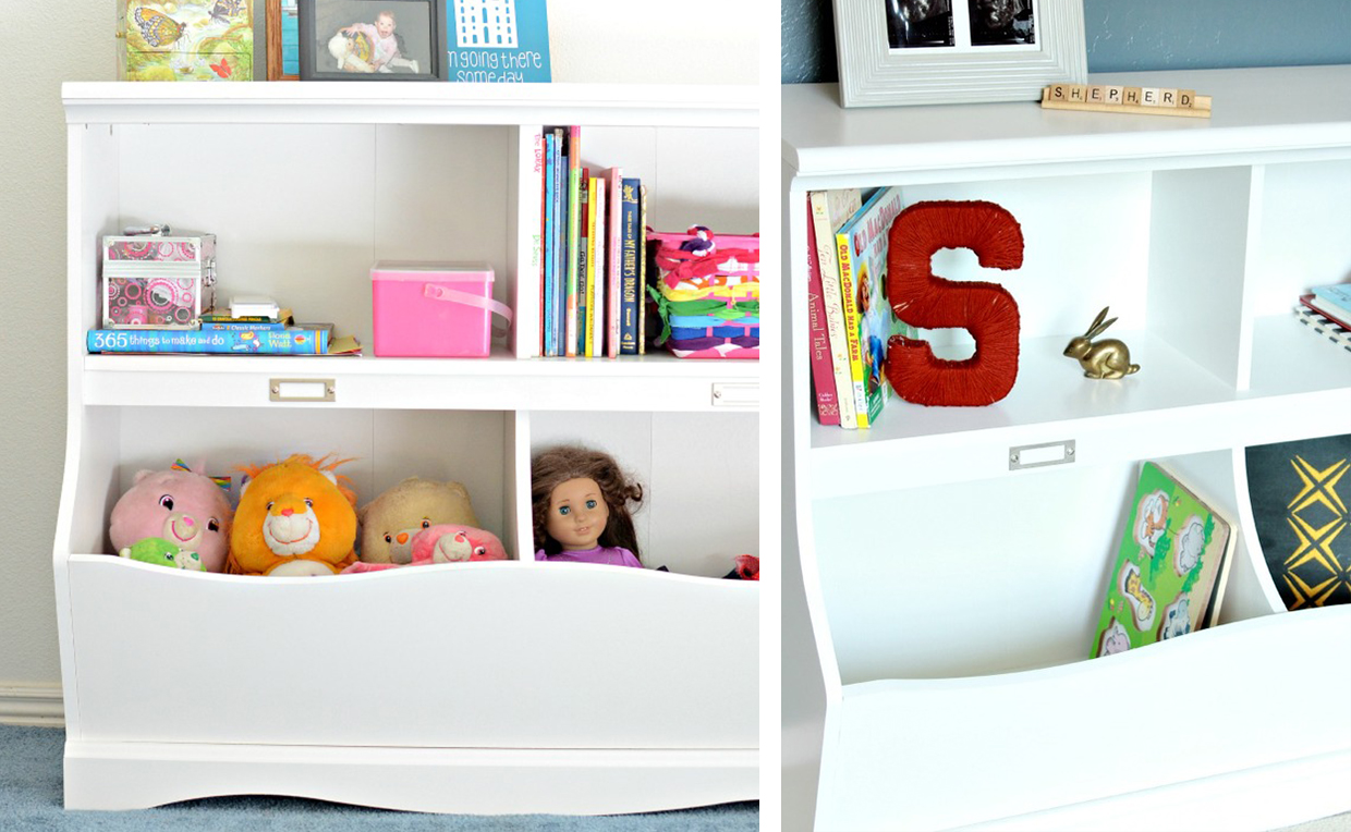 kids bookcase with drawers