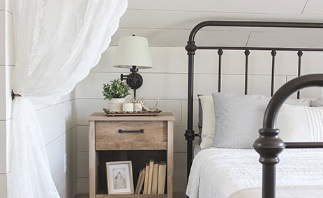 rustic bedroom