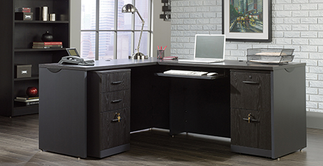 Executive Office Furniture Executive And Reception Office Desks Sauder Woodworking