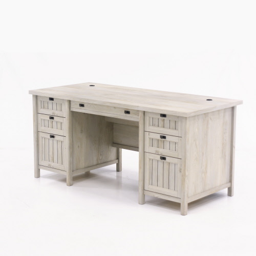 wood top metal frame desk