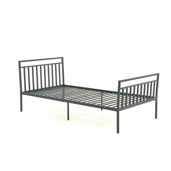 North Avenue Metal Twin Platform Bed Black 424939 Sauder Sauder Woodworking