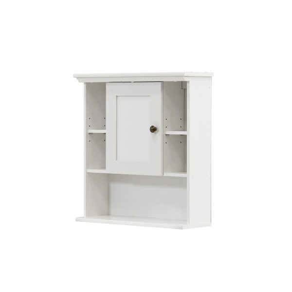 Peppercorn Bathroom Wall Cabinet Soft White 426146 Sauder Sauder Woodworking