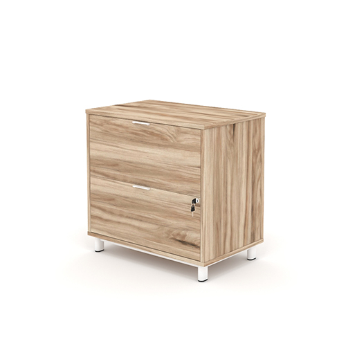 acacia wood file cabinet