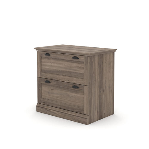 sauder salt oak file cabinet