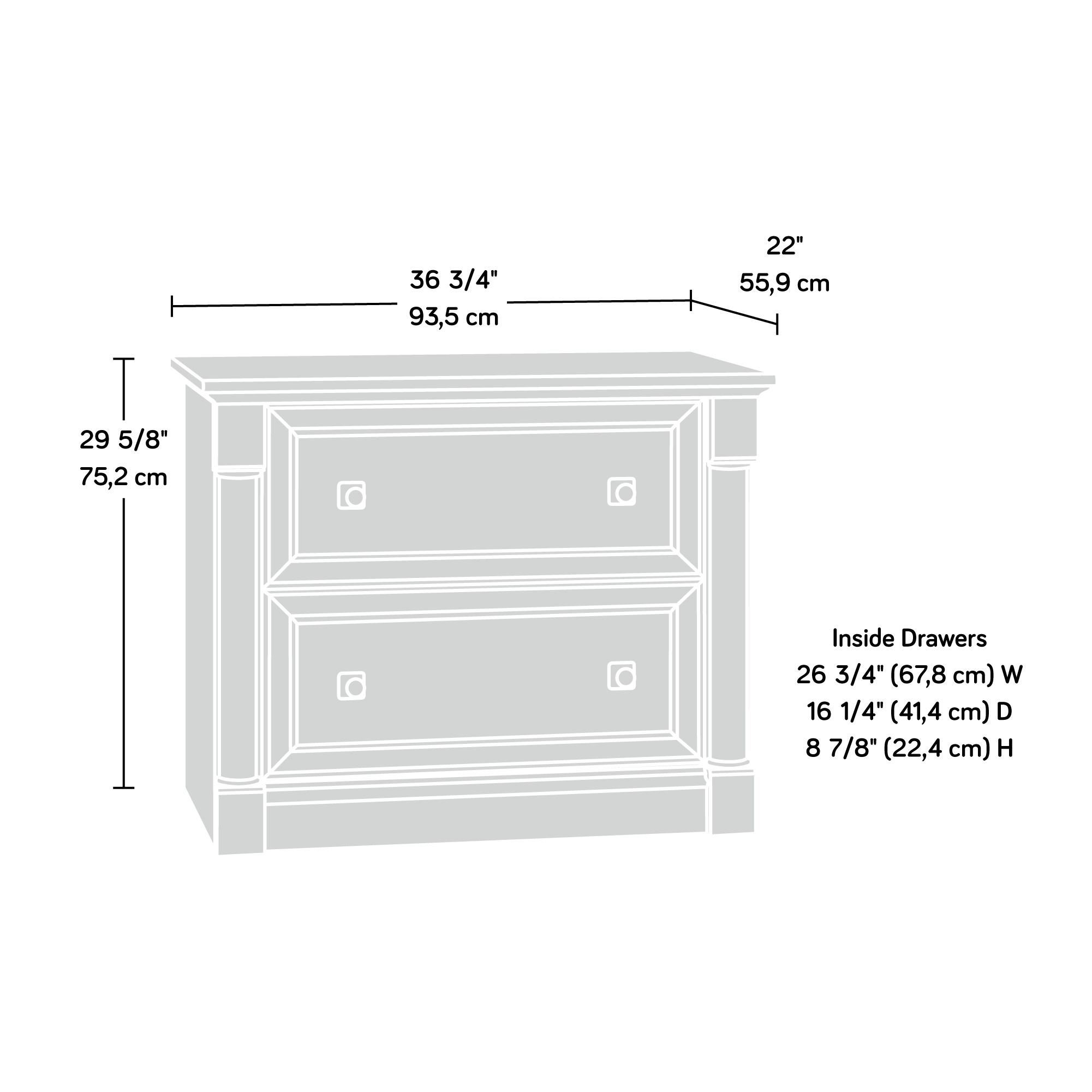 sauder palladia lateral file