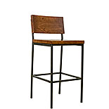 Bar-Height Chair with Wood Seat in Java 397521