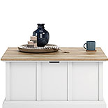 Modern Farmhouse Coffee Table in White 427788