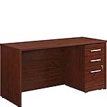 60” x 24" 1-File Single Ped Desk 431480