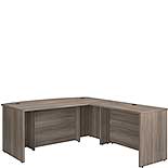 72” x 78" Bowfront Executive L-Desk Combo 431541