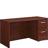 60” x 24" 2-File Single Ped Desk 431781