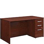 60” x 30" 1-File Single Ped Desk 431786