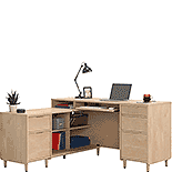Sauder® Clifford Place 59W Mid-Century Executive Computer Desk, Grand  Walnut