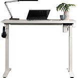 48" x 27" Electric Standing Desk in White 433781