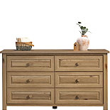 Country 6-Drawer Dresser in Timber Oak 435183