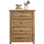Country 4-Drawer Chest in Timber Oak 435184