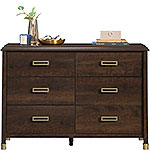 Modern 6-Drawer Dresser in Deco Cherry 436779