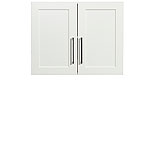 2-Door Wall Cabinet in Soft White 442985