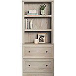 Bookcase with Drawers in Chalked Chestnut 444770