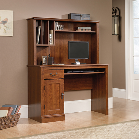 Camden County Computer Desk With Hutch 101736 Sauder Sauder Woodworking