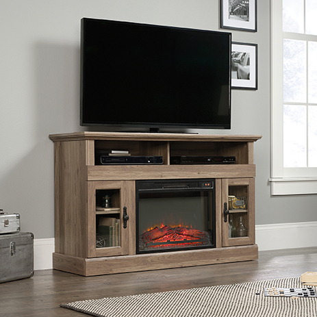 Barrister Lane Entertainment Credenza With Fireplace 422999