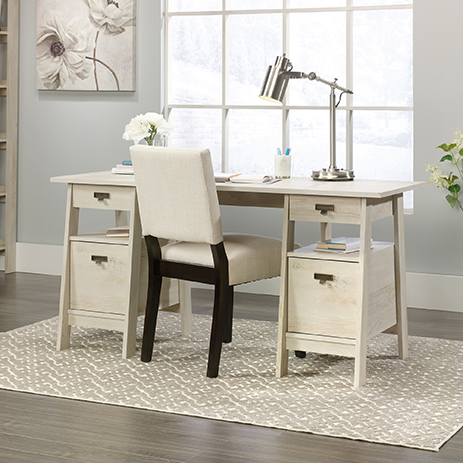 sauder executive trestle desk stores