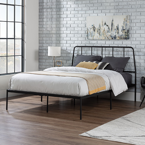 Queen Platform Bed With Headboard 429401