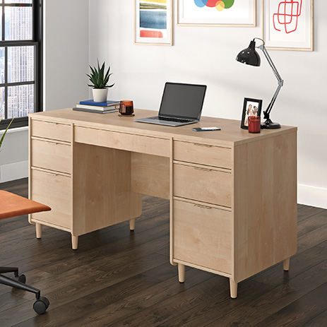 maple executive desk