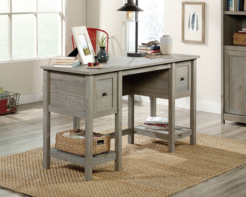 Sauder Craft Pro Series Work Table in Mystic Oak