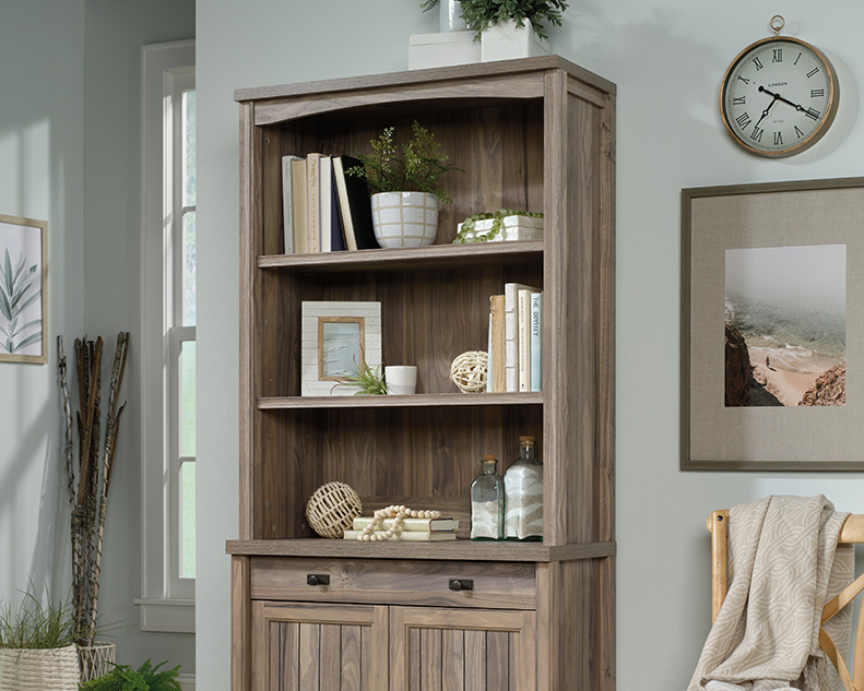 Sauder® Sauder Select Rustic Walnut Storage Cabinet